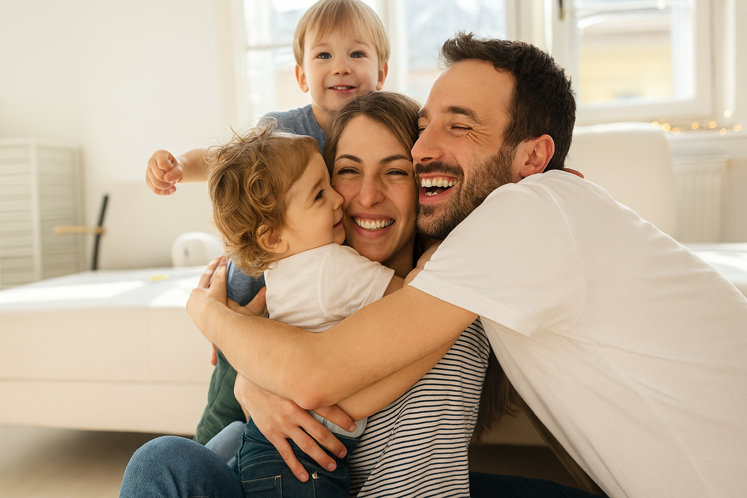 Familia feliz